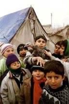 Azerbaijani refugee kids