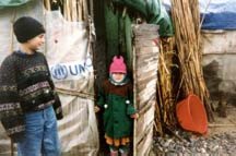 Azerbaijani refugees from Karabakh