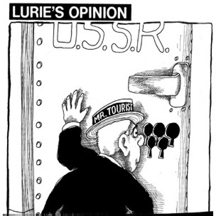 Lurie's Opinion Political Cartoon
