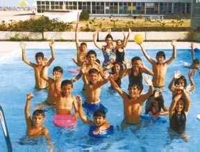 ENI helping Azerbaijani refugee children