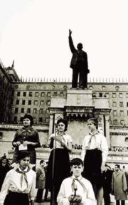 Lenin's statue in Baku, 1964