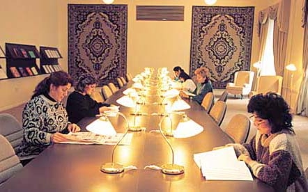 Amoco Study Room in Akhundov Library