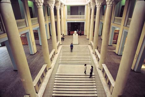 Akhundov Library - Interior Entrance