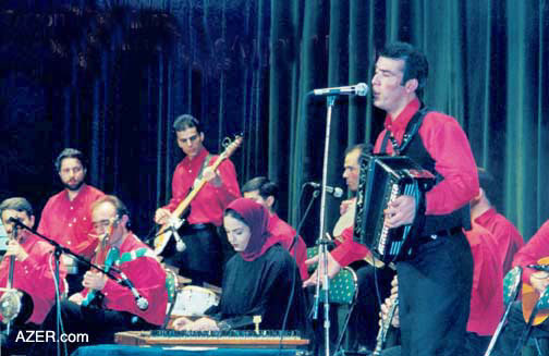 Rahim Shahriyari (right) and the Araz Ensemble