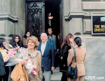 Thor Heyerdahl and his wife Jacqueline