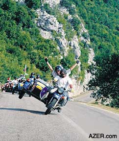 The Fourth Annual Oil Odyssey will again undertake the tough, grueling bike ride along the proposed Baku-Tbilisi-Ceyhan pipeline route. Not for the faint of heart. August 23, 2003. Contact Thomas Goltz at Goltz@wtp.net. For more information, visit: OilOdyssey.com