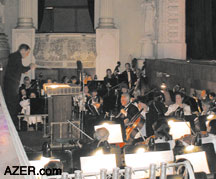 Scenes from Vasif Adigozal's new opera, Natavan, which opened on December 7, 2003. Vasif Adigozal's son, Yalchin, conducted the Azerbaijan State Symphony. Khuraman Gasimova and Hasan Enami had the leading operatic roles.