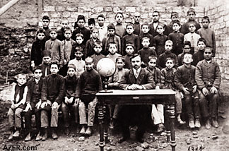 Uzeyir Hajibeyov, Bibi Heybat School