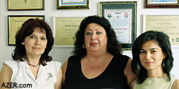 Saida Nasibova, Saadat Mahmudova, Tarana Ahmadova