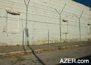 Bayil Prison is close to the Caspian Sea. Photo: Blair, 2005.