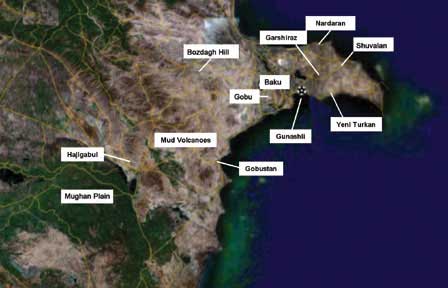 Above: Map shows site locations of archaeological interest that are mentioned in this article. Photo: Google Map