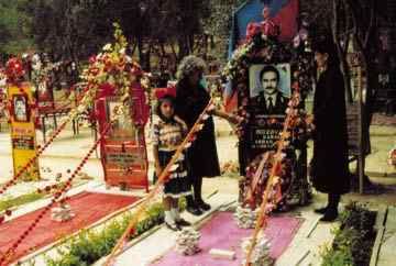 Karabakh War victim's grave