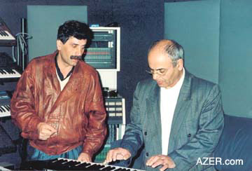 Siyavush Karimi with Rafig Babayev
