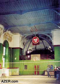 During the Soviet period, the interior was converted into a sports center where basketball and volleyball were played. These days, the governor of the region has designated the building as a museum. Perhaps in the future, it may reconverted to a Community Assembly building. Photo: Jacqueline Grewlich.