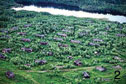 One of the camps in the vast forests (taiga) of Eastern Siberia. 